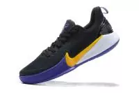 nike kobe chaussures basketball classic black gold blue